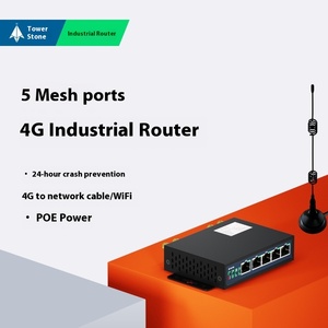 Unicom Telecom Netcom Enrutador industrial portátil 4G Enchufable WiFi móvil Internet y solución de red de comunicación inalámbrica - Product Image 4