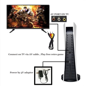 Gs5สถานีเกม5สาย Usb คอนโซลวิดีโอที่มี200เกมคลาสสิก8บิตทีวี Consola ย้อนยุคผู้เล่นมือถือ Av เอาท์พุท - Product Image 4