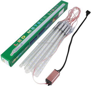 หลอดไฟฝนดาวตกกันน้ำ IP65 50ซม. สำหรับตกแต่งต้นไม้ไฟ LED ฝนดาวตกฝนดาวตก - Product Image 6