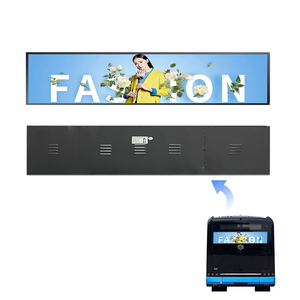 Finestra posteriore del Bus che scorre il pannello a matrice di testo in movimento che esegue il Display pubblicitario del messaggio scheda dinamica a Led programmabile - Product Image 1