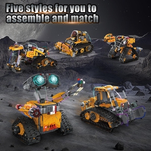 Promoción y colección bloques de construcción Robots juguete ciencia Kit rompecabezas educativo ciencia experimento DIY juguetes para niños - Product Image 5