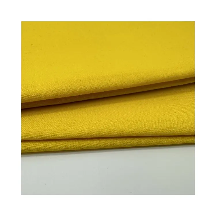 Tissu imperméable ignifuge résistant au feu 200gsm Aramid jaune pour les vêtements de protection
