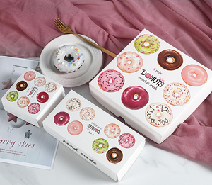 Bán Buôn Giá Rẻ <span class=keywords><strong>Donut</strong></span> Tùy Chỉnh <span class=keywords><strong>Donut</strong></span> Box Với Cửa Sổ Rõ Ràng - Product Image 6