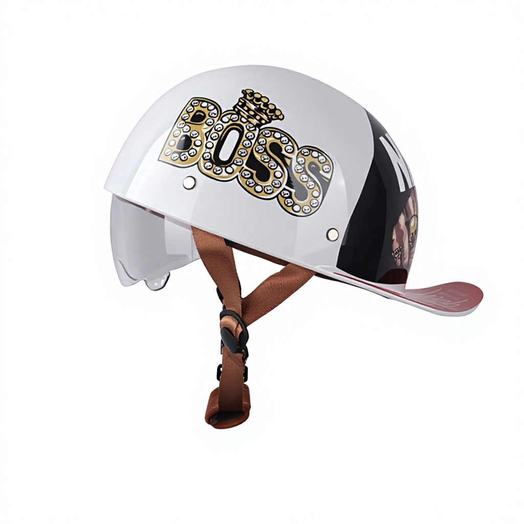 Miroir transparent boss blanc