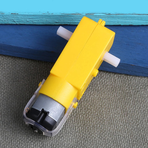 TT <strong>Motor</strong> <strong>DC</strong> 3-6V Gearbox <strong>Motor</strong> Dual Shaft 200RPM Ratio 1:48 <strong>Motor</strong> With Tire Wheel Kit for <strong>Arduino</strong> DIY Smart Car <strong>Robot</strong>