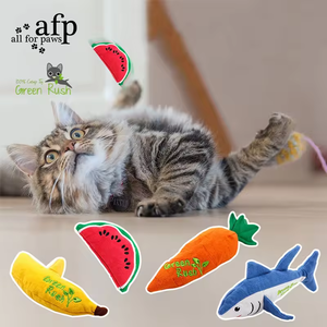 AFP Juguete Duradero de Hierba Gatera para Gatos, Juguete de Felpa Resistente a Mordeduras, de Alta Calidad, para Masticar, Gatito, para Limpieza de Dientes - Product Image 6