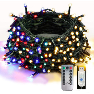 16M 160LED USB LED Cadena de luz intermitente decoración al aire libre color cielo estrella iluminación control remoto Cadena de luz - Product Image 3