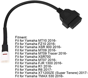 Fahrzeug diagnose tool, 4-poliges OBD2-Fehlercode-Tabellen-Diagnosewerkzeug für Motorrads canner - Product Image 2