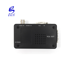 良好的VGA BNC S-VIDEO Out适配器BNC至VGA转换器复合数字开关盒盒，带DC电缆VGA至视频转换器 - Product Image 2