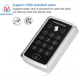 Standalone-Zugangs kontroll tastatur 1000 Benutzer 125KHz RFID-Kartenleser Tür zugangs kontroll system Türschloss öffner Tastatur system - Product Image 3
