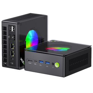คอมพิวเตอร์ขนาดเล็กโปรเซสเซอร์12คอร์แสดงผล HD-MI ดีไซน์กะทัดรัดมินิพีซีขนาดเล็ก - Product Image 1