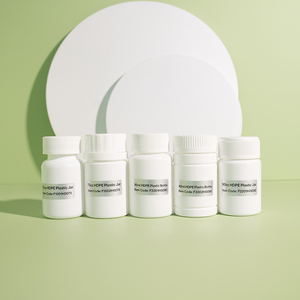 Tùy chỉnh 10cc 20cc 30cc 50cc Trắng nhựa HDPE Pill viên nang Tablet chai cho y học sử dụng với vít cap - Product Image 4