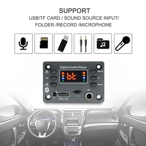 MP3プレーヤーBluetoothモジュールMP3デコーダーFMラジオマイクボード - Product Image 3