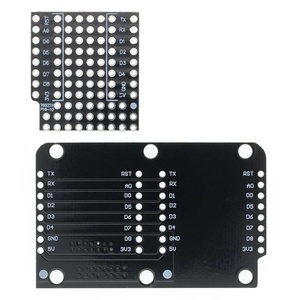 Bread board Expansion Shield Pin Lithium batterie/Double Socket Dual Base Shield Für WeMos D1 Mini ESP8266 Diy D1 Erweiterungs karte - Product Image 4
