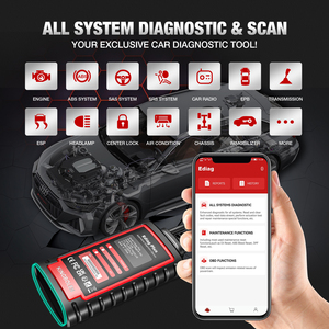 Herramientas de diagnóstico Ediag Plus Launch con escáner OBD2 ECU de programación TPMS para máquina de diagnóstico de coche herramientas de vehículo