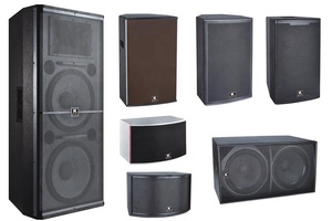 高品質15 "パッシブPRO SPEAKER 450W出力パワーPVCプロフェッショナルホームシアターとカラオケプレーヤー - Product Image 4