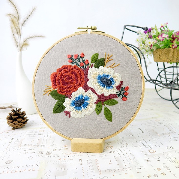 A vibrant bouquet of flowers