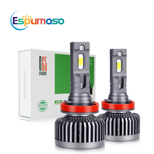 ESPUMOSO ไฟหน้า Led กำลังสูง G65,หลอดไฟหน้ารถยนต์12V Accesorios Para 100W 12000LM 3570ชิป Led H1 H4 H7สีขาว - Product Image 1