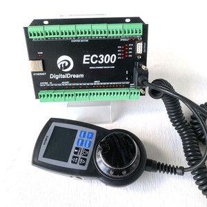 <strong>CNC</strong> Motion Control Card EC300 3/4/5/6 Axis Mach3 Controller Board Kit for Mach3 <strong>Software</strong> With NVMPG Display &amp; <strong>CNC</strong> Handwheel