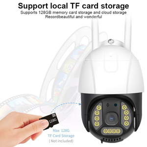 Outdoor V380 Pro HD 3MP Kamera 4G Sim Karte Auto Tracking Wasserdichte CCTV IP PTZ WIFI Dome Überwachungs kamera - Product Image 2