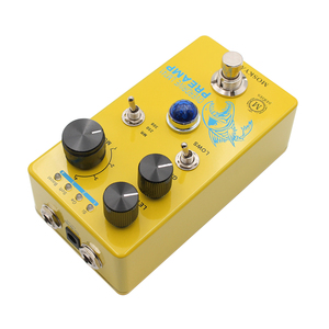 Moskyaudio แป้นเหยียบเอฟเฟกต์กีตาร์, เอฟเฟคกีต้าร์โอเวอร์ไดร์ฟเปิด/ปรีแอมป์สวิตช์โหมด4โหมดการควบคุมระดับ/เพิ่มระดับ - Product Image 3
