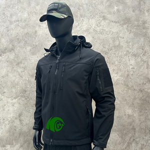 Áo khoác chiến thuật nam KANGO 2025, áo khoác ngụy trang chống nước, áo khoác leo núi ngoài trời, áo khoác chống gió chất liệu cá mập - Product Image 2