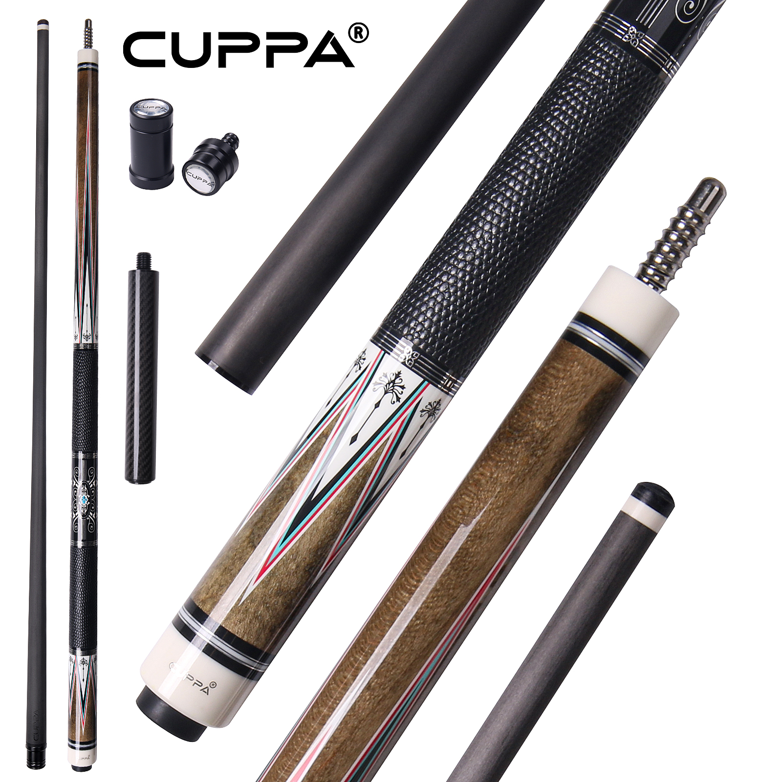 Brown HZZ Single Cue+Extension