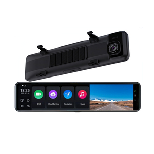 12 inç 4G Android 10.0 Dash kamera araba dikiz aynası ADAS FHD kaydedici GPS navigasyon Dash kamera dikiz aynası araba dvr'ı - Product Image 1