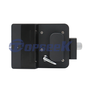 Anahtarsız akıllı RV giriş kapı kilidi kolu topuzu sürgü siyah dijital rv kapı kilidi ile kamp römorku kablosuz kontrol Metal Latc - Product Image 2