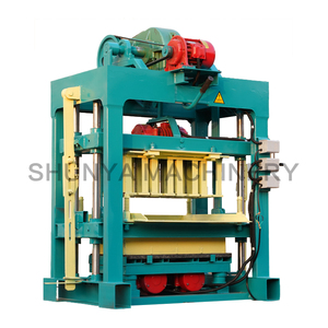 QTJ4-40 <strong>Interlocking</strong> Hollow Concrete Cement <strong>Block</strong> Making Machine China <strong>Block</strong> Factory - Product Image 1