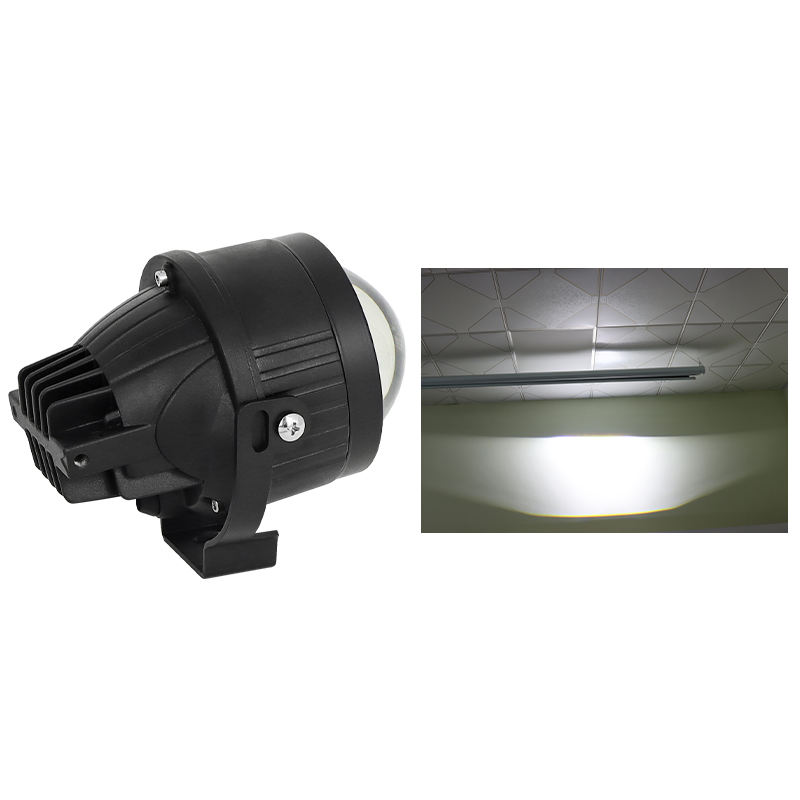 white light low beam