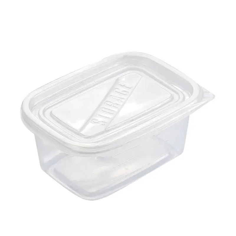 Bps boîte à emporter alimentaire à charnière transparente emballage de fruits boîte à fraises conteneurs à gâteaux en plastique