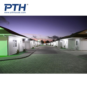 Çin üretici mozambik Villa Resort prefabrik ışık göstergesi çelik Villa satılık - Product Image 6