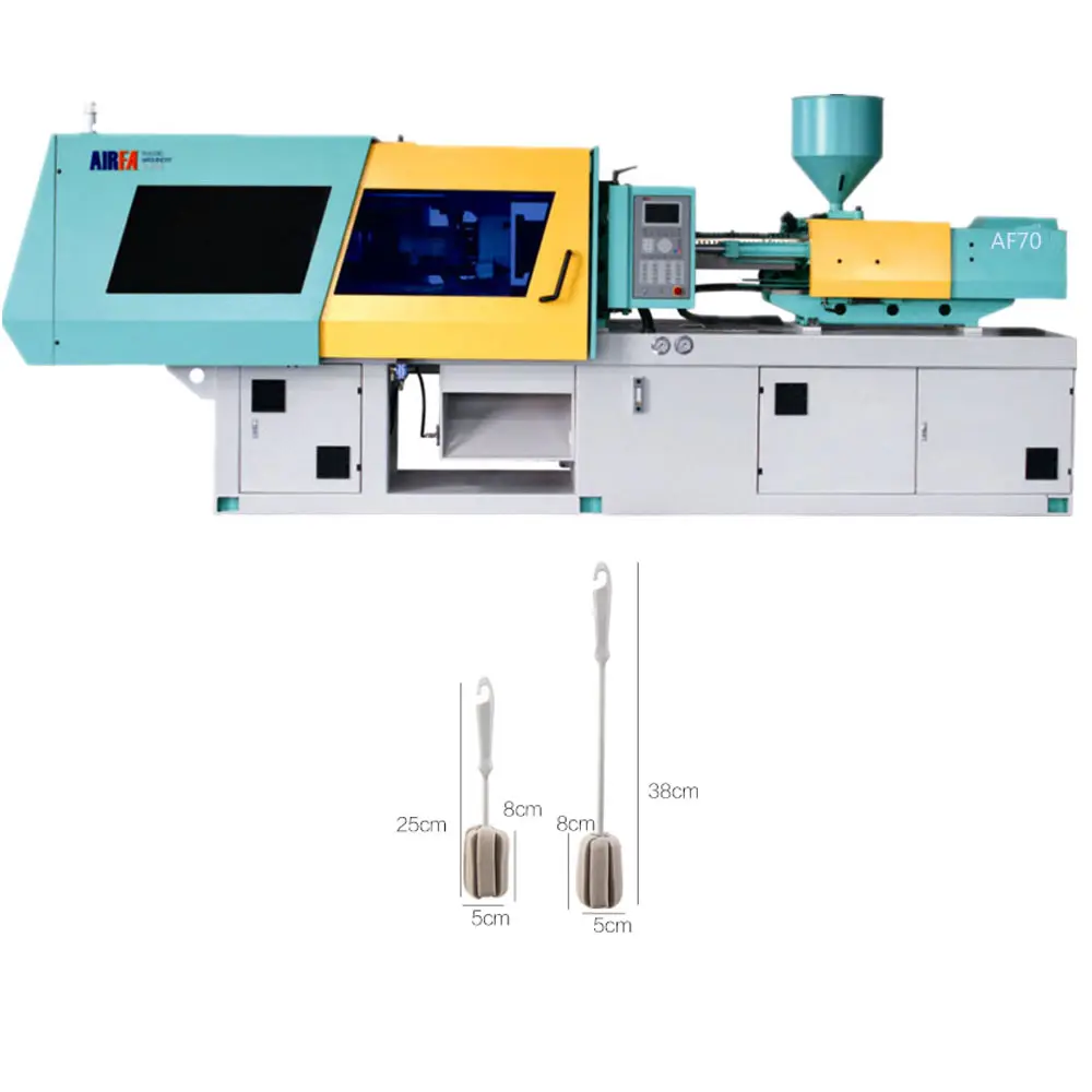 Airfa AFS-330 servo motor, máquina de molde de injeção, esponja doméstica de plástico, escova de limpeza, artefato de copo