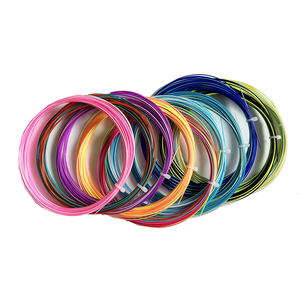Colorful rainbow Badminton Racket <strong>String</strong>,Fluorescent Color High-elastic Double Color <strong>String</strong>,0.73mm Nylon Training <strong>String</strong> - Product Image 4