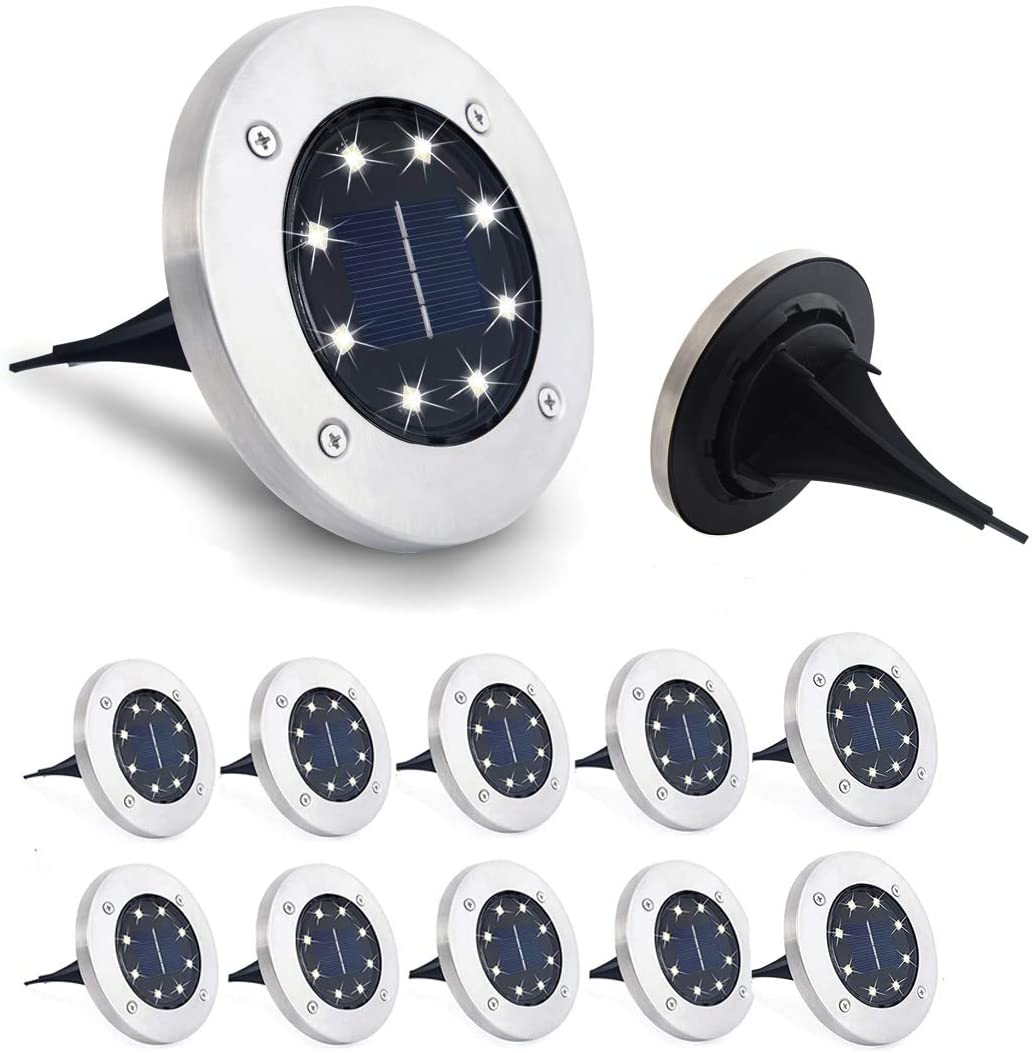 IP68 Waterproof Half Round Aluminum Reflecting Solar Road Studs Led Dock Lights 1