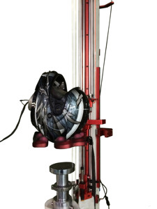 Sistema informático Monorriel Casco Impacto para máquina de instrumentos de prueba Sistema ECE R 22,05 - Product Image 2