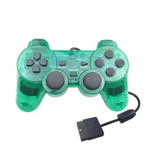 แป้นเกมใสแบบมีสายสำหรับ PS2จอยสติ๊กแผงควบคุมเกม - Product Image 5