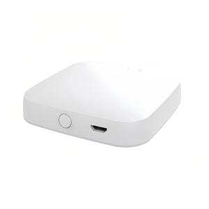 Tuya Zigbee Smart Hub Square-Funciona con Alexa/Google, Control de temporizador de aplicación, puerta de enlace Ethernet con cable para sensores/luces - Product Image 1