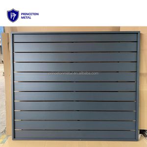 ألواح سياج من الألومنيوم شبه خصوصية أفقية سهلة التركيب سهلة الاستخدام - Product Image 2