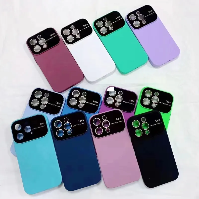 Casing tutup seluler PC TPU bisnis, untuk iphone 14 15 pro max/samsung galaxy s21 ultra 5g