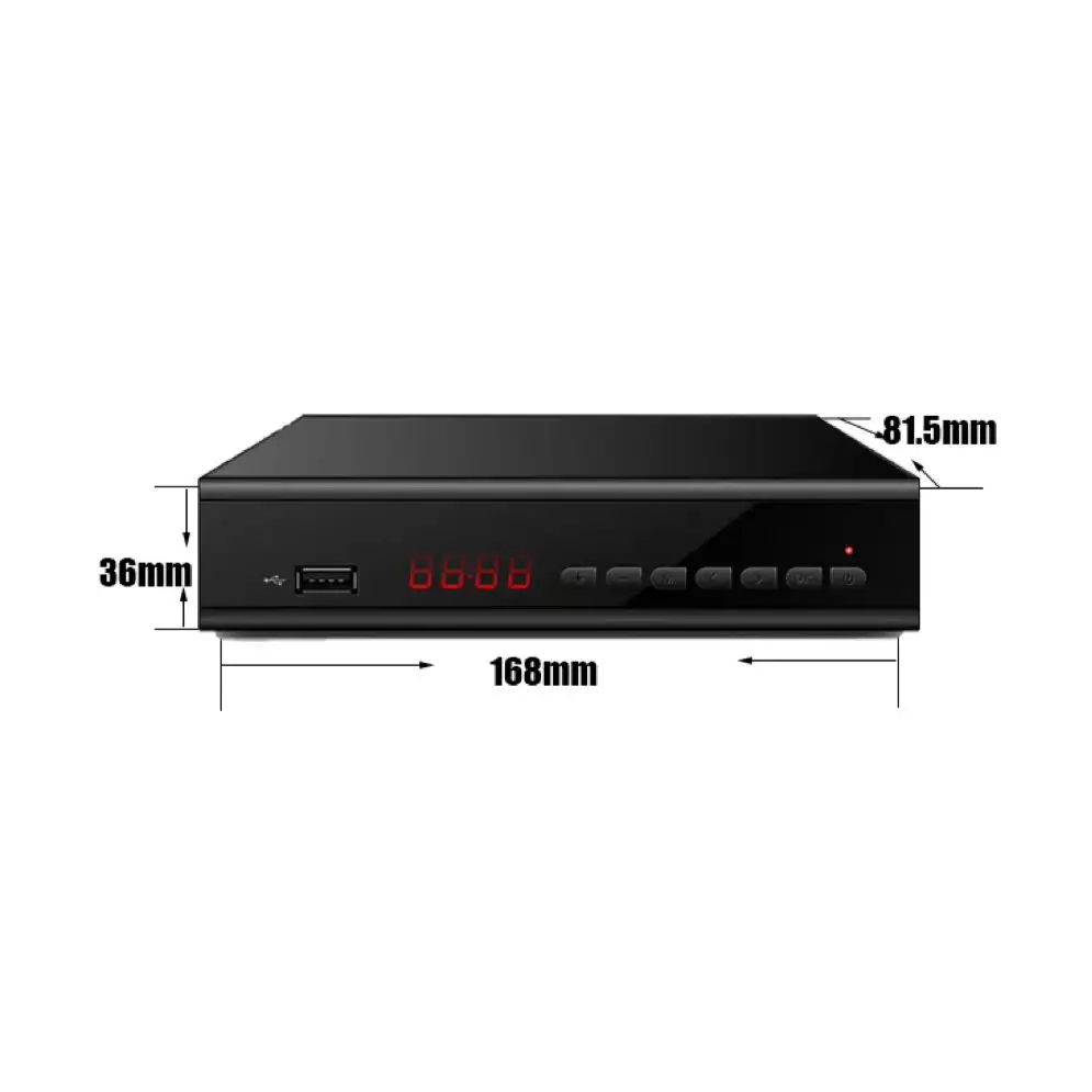 Hd DVB T2 TV caixa receptores vendidos on-line FTA suporte vários aplicativos de TV set-top boxes