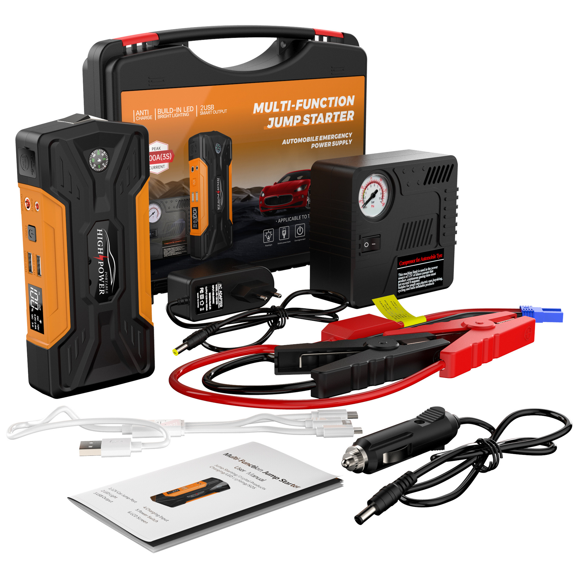 Pompe version essence-orange