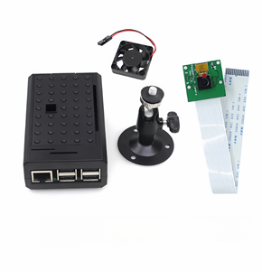 Raspberry Pi 4B/3B/2B Kit de funda protectora Estuche de generación de plástico con soporte fijo para placa base para componentes electrónicos - Product Image 6