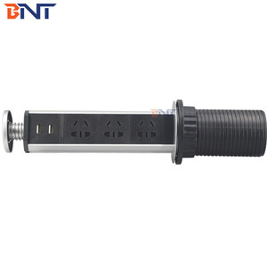 Enchufe USB incorporado, suministro eléctrico de cocina, enchufe de mesa de alimentación emergente motorizado con 3 salidas y compatibilidad con múltiples enchufes - Product Image 2