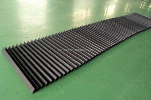 CNC <span class=keywords><strong>accordion</strong></span> Bìa bảo vệ lá chắn gấp bao gồm-vải nylon ISO9001 & CE chứng nhận bụi/nước/dầu/chống cháy - Product Image 2