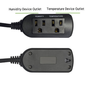 Regulador de humedad y temperatura, termostato enchufable, controlador de humedad para reptiles, invernadero - Product Image 2