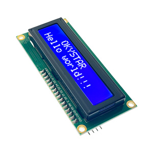 LCD1602 1602 Modul Blauer Bildschirm 16x2 Zeichen LCD-Anzeige modul - Product Image 1