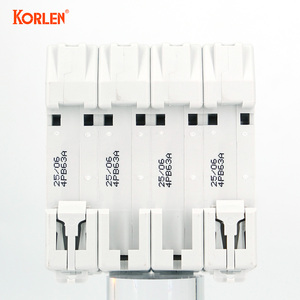 KORLEN 4P B <strong>TYPE</strong> <strong>Circuit</strong> <strong>Breaker</strong> <strong>Types</strong> Wholesale 6kA 25A 32A 40A 50A 63A 415V AC Overload Protection Residential Systems - Product Image 4