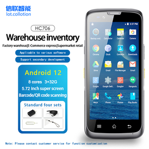 Probador robusto de telecomunicaciones Android 12 PDA para entrega en almacén y gestión de inventario minorista Lector RFID de 8 puertos IP65 - Product Image 6